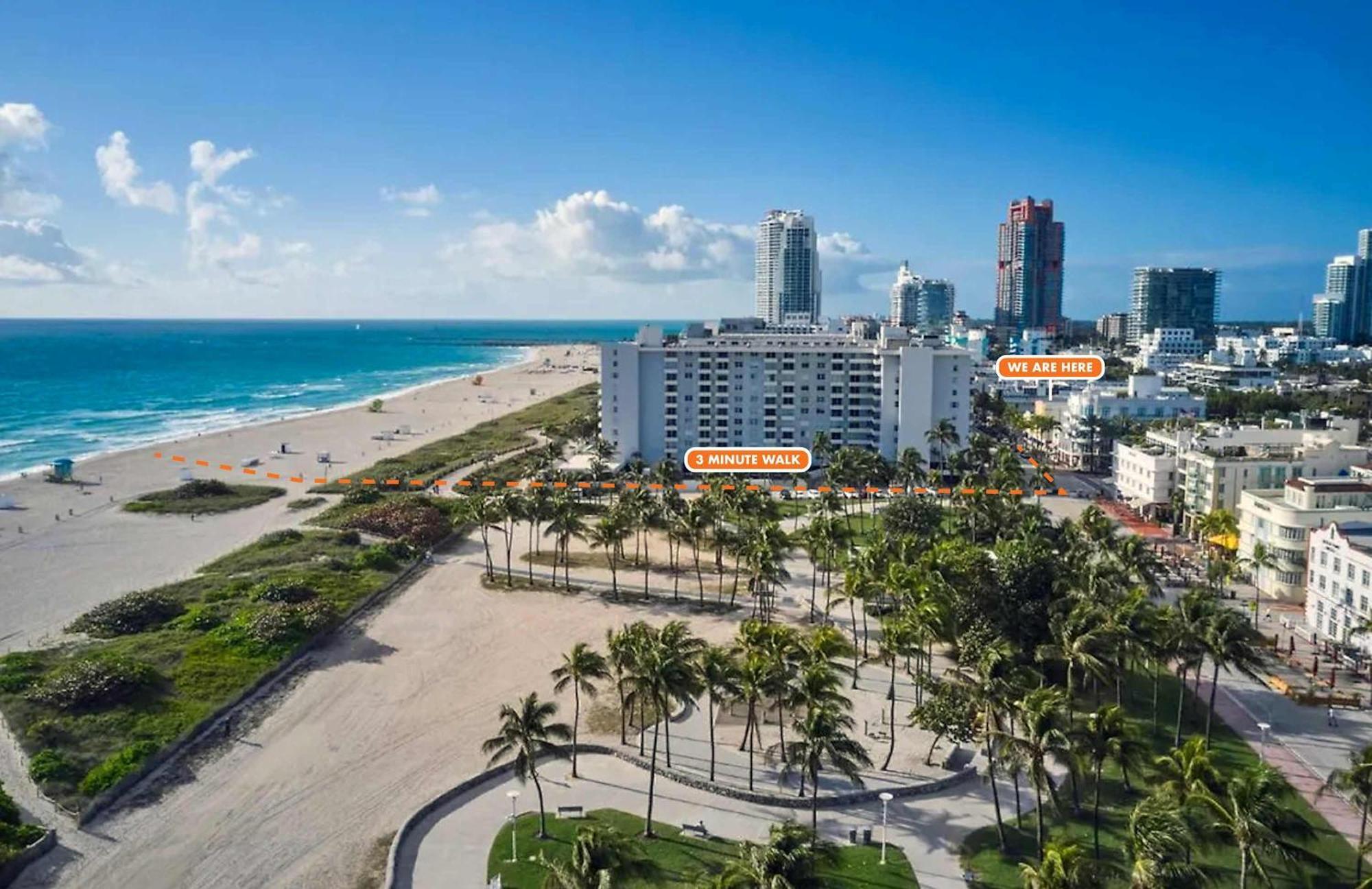 South Of Fifth Studio Steps To Beach On Ocean Drive Μαϊάμι Μπιτς Εξωτερικό φωτογραφία